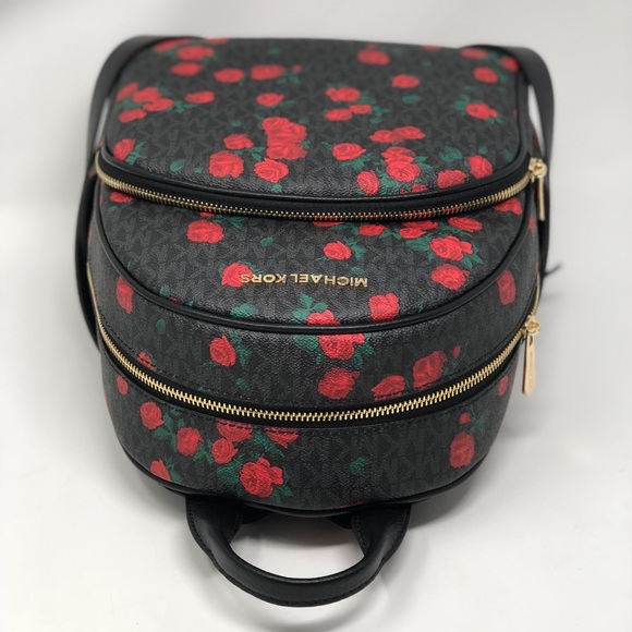 Michael kors Abbey medium floral print backpack - Picture 4 of 7
